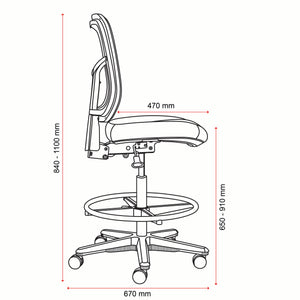 Mondo Tivoli Drafting Chair