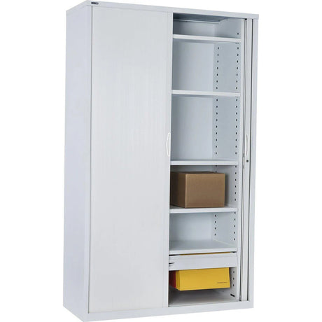 GO Tambour Door Cupboard - White