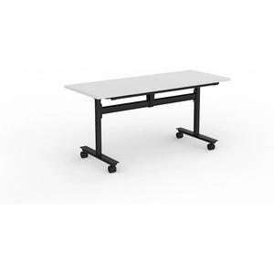 Agile Flip Table in Oak Top/Black Base