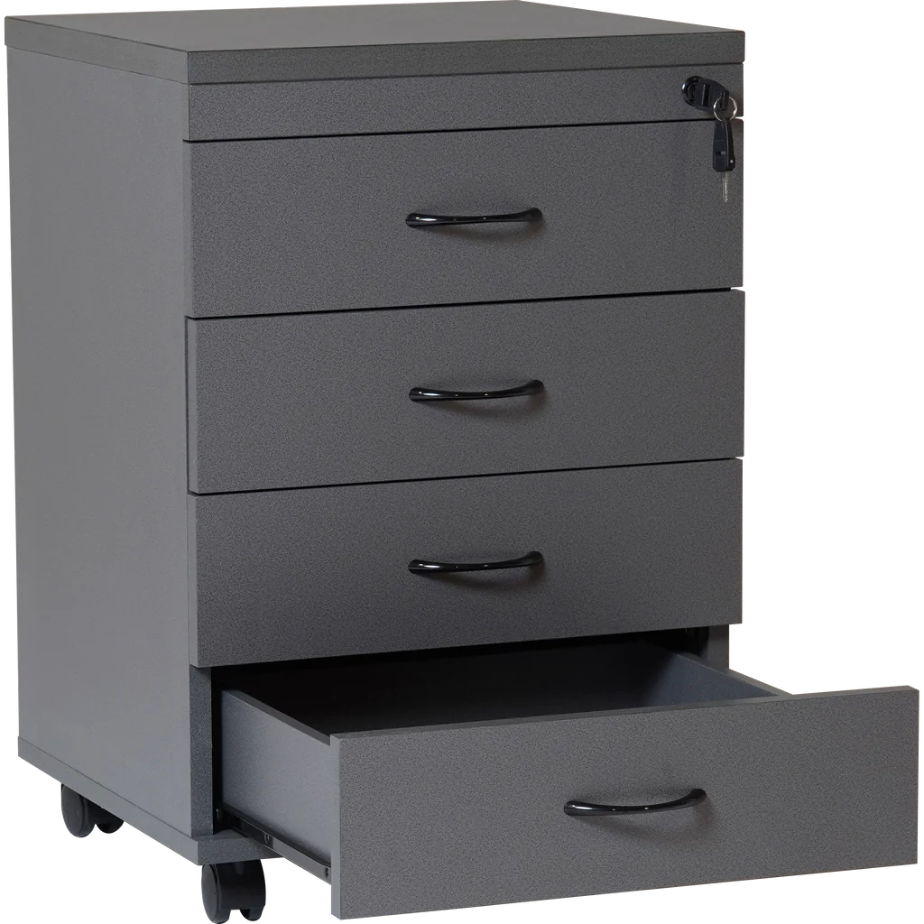 Rapid Worker Mobile Pedestal - 4 Drawer