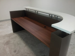 Executive C- Shape Reception Counter