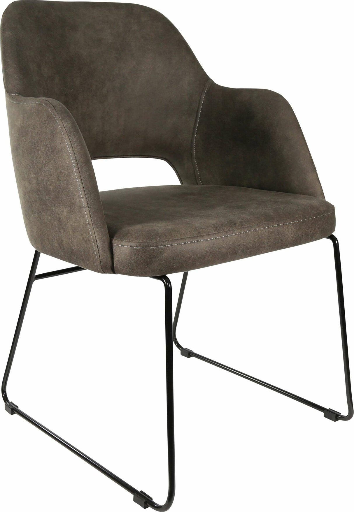 Sorbet Chair with Black Sled Base