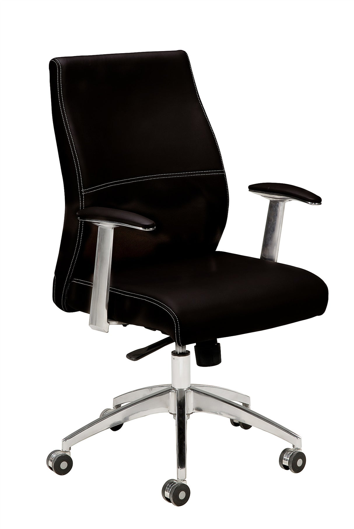 Conti PU Leather Chair Medium Back