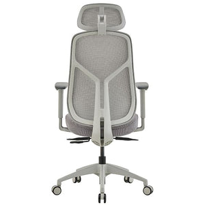 Ivory Mesh Back With Headrest