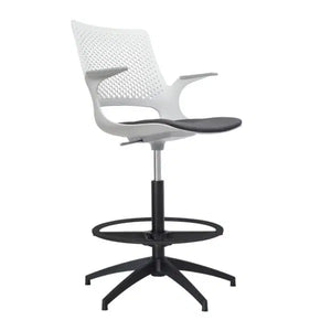 Harmony Drafting Chair in Grey