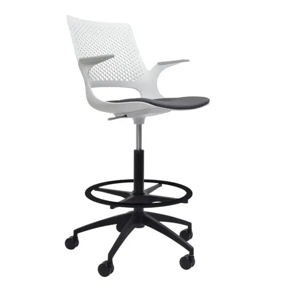 Harmony Drafting Chair in Grey