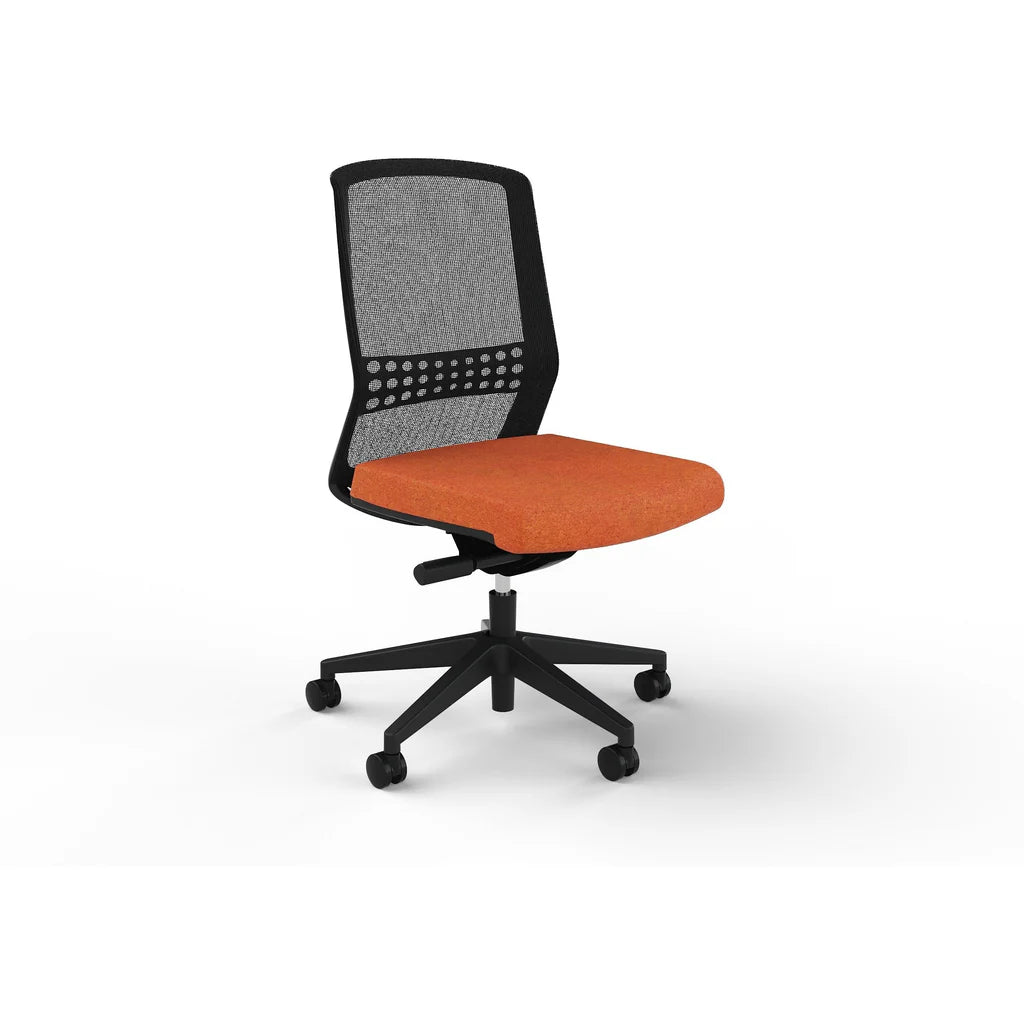 Motion Sync - High Quality Black Mesh - Ergonomic Office Chair with Lumbar Support