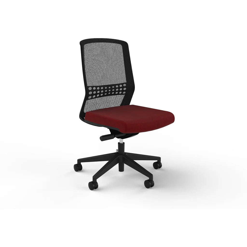 Motion Sync - High Quality Black Mesh - Ergonomic Office Chair with Lumbar Support