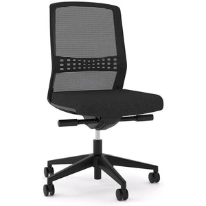 Motion Sync - High Quality Black Mesh - Ergonomic Office Chair with Lumbar Support