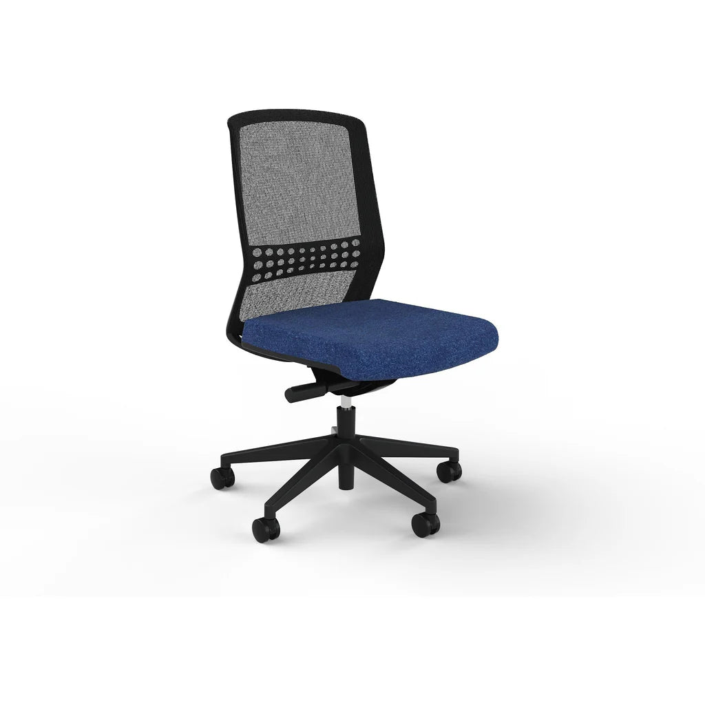 Motion Sync - High Quality Black Mesh - Ergonomic Office Chair with Lumbar Support