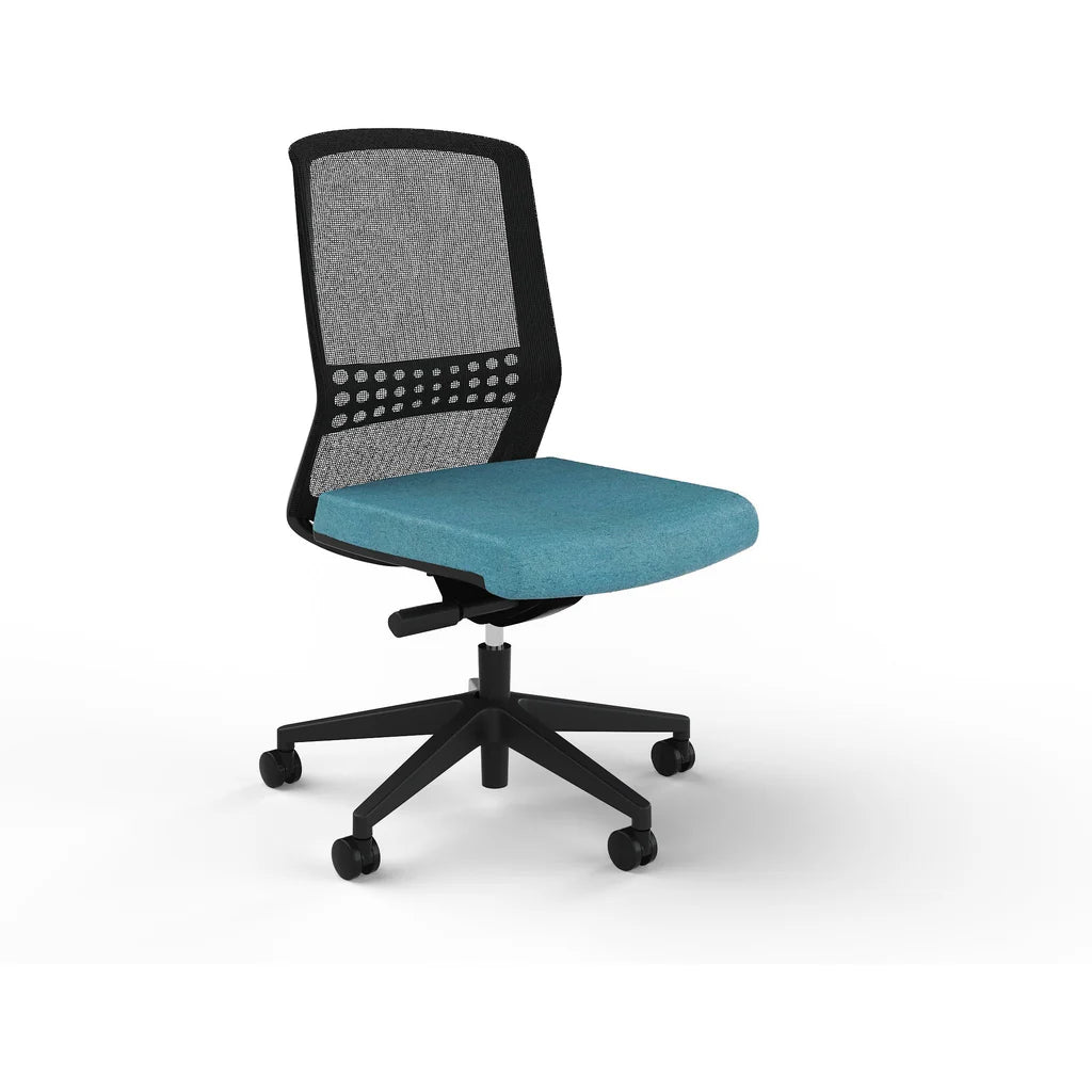 Motion Sync - High Quality Black Mesh - Ergonomic Office Chair with Lumbar Support