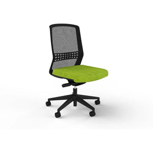 Motion Sync - High Quality Black Mesh - Ergonomic Office Chair with Lumbar Support