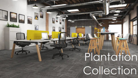Plantation 4-Person Double Sided Desks