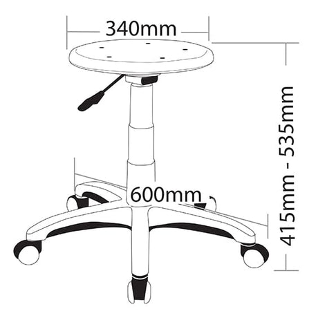 ST008 Industrial Stool