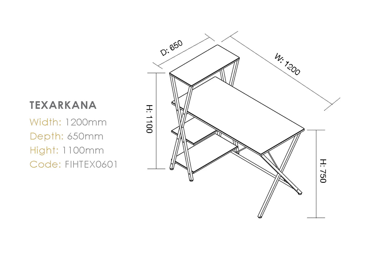 Texarkana Home Office Desk