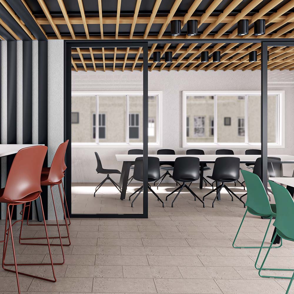 Vista Pivot with 4-Point Base & Upholstered Seat (Available in 3 Colours!)