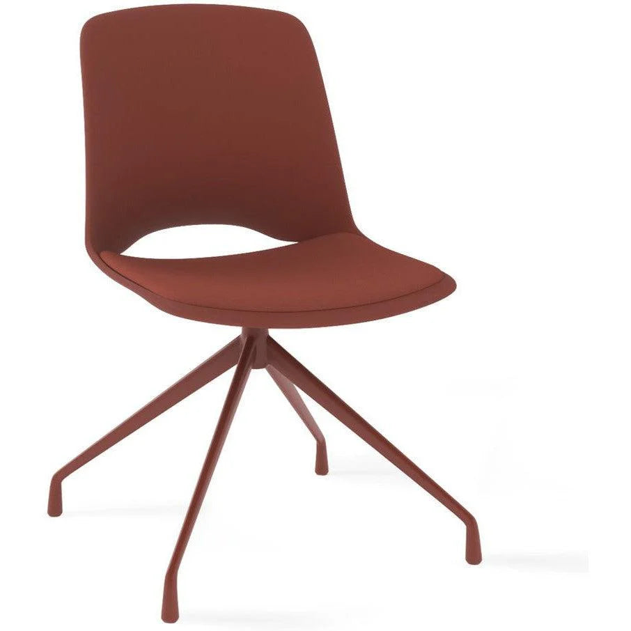 Vista Pivot with 4-Point Base & Upholstered Seat (Available in 3 Colours!)