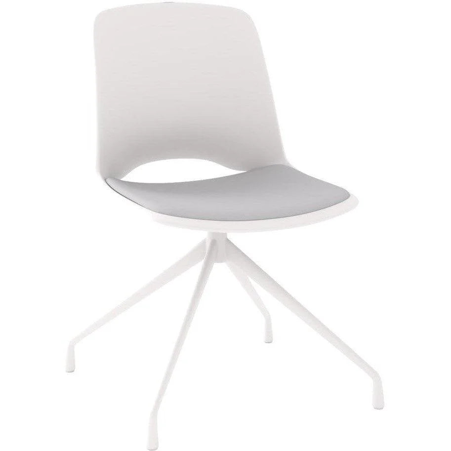 Vista Pivot with 4-Point Base & Upholstered Seat (Available in 3 Colours!)