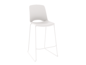 Vista Rise Barstool with SLED base with Padded seat