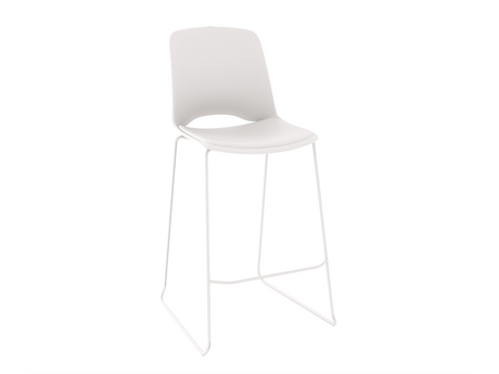 Vista Rise Barstool with SLED base with Padded seat