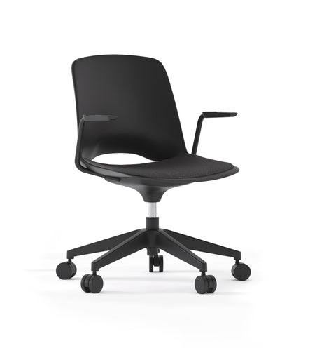 Vista Swivel with Upholstered Seat (Available in 5 Colours!)