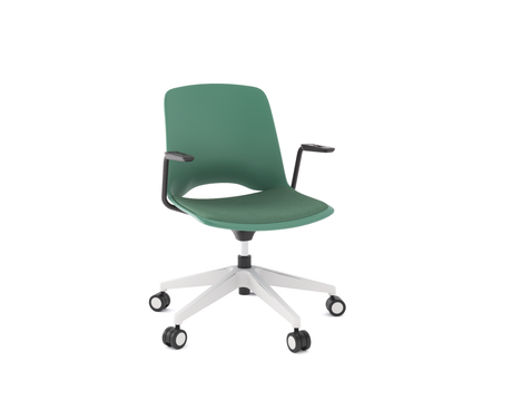 Vista Swivel with Upholstered Seat (Available in 5 Colours!)