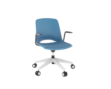 Vista Swivel with Upholstered Seat (Available in 5 Colours!)
