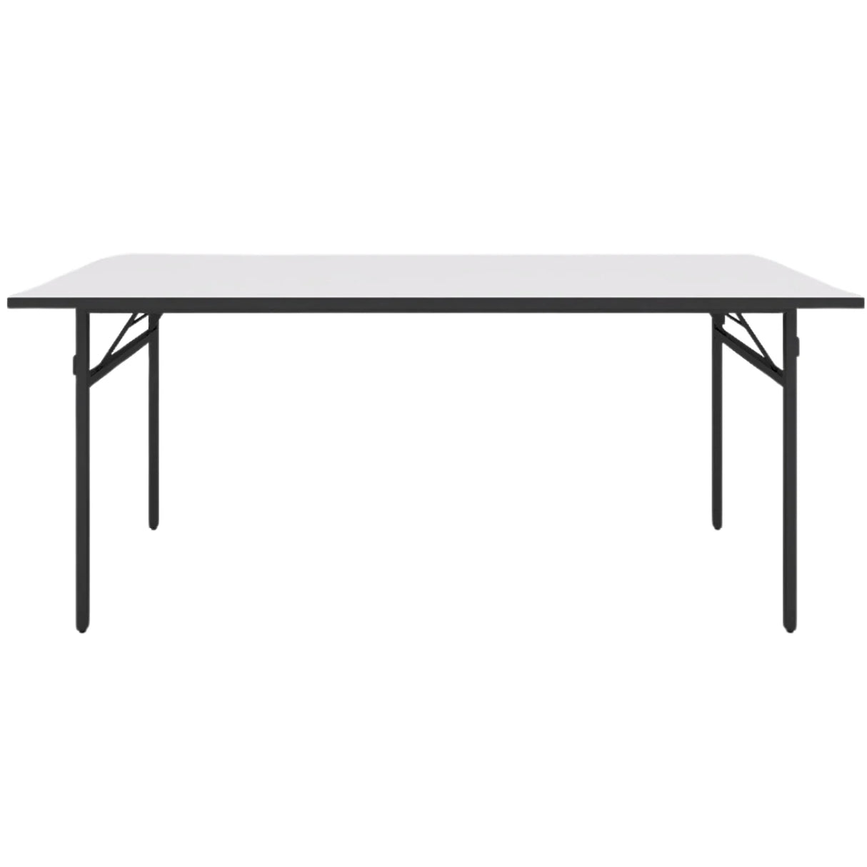 Brooklyn 1830mm x 760mm Trestle Table in White (Bundle of 5 Tables)