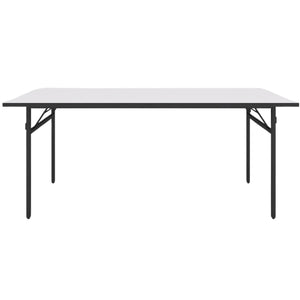 Brooklyn 1830mm x 760mm Trestle Table in White (Bundle of 5 Tables)