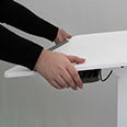 Height Adjustable Mobile Desk/Lectern