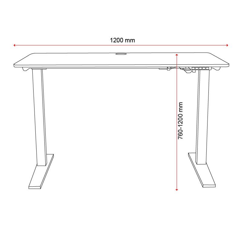 Lypta Height Adjustable desk