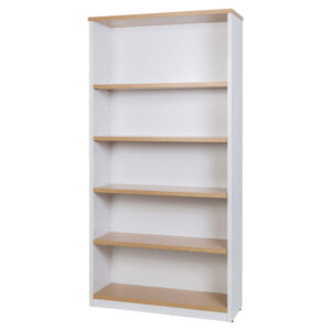 Logan Bookcase (Oak/White)