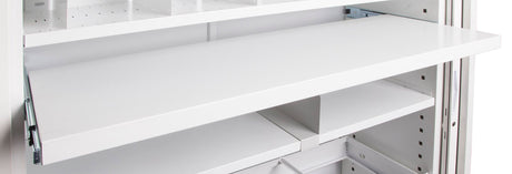 GO Tambour Door Cupboard - White