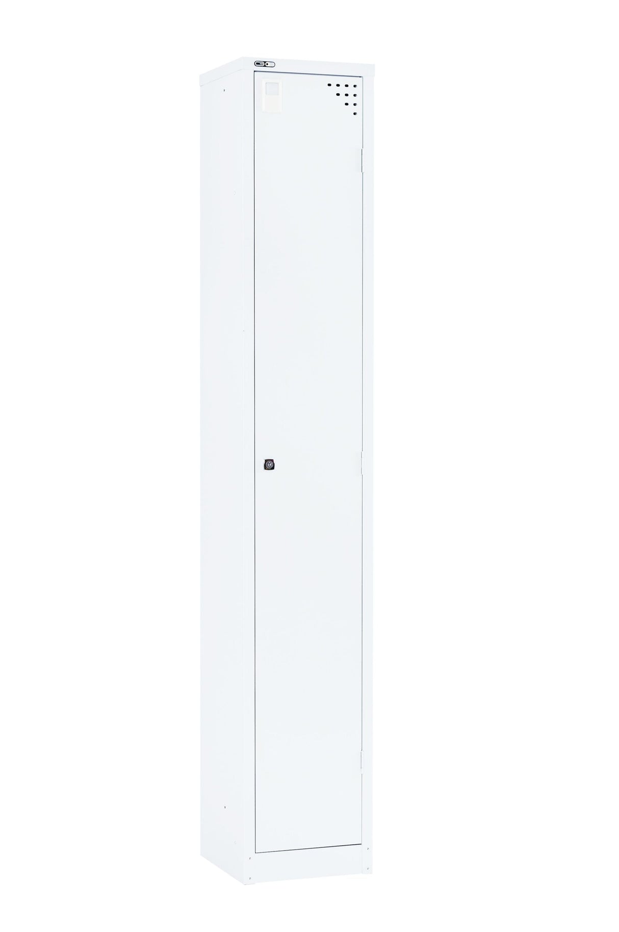 GO Steel 1 Door Locker in White China