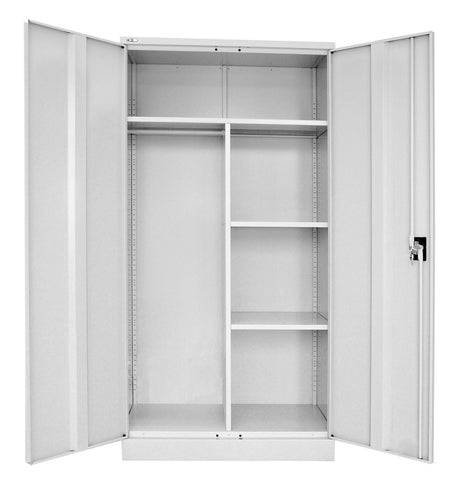 Heavy Duty Wardrobe Storage Unit with shelves