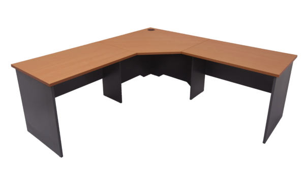 Deluxe Rapid Worker Corner Workstation