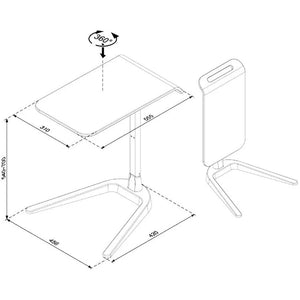 Reykjavik Compact Folding Table