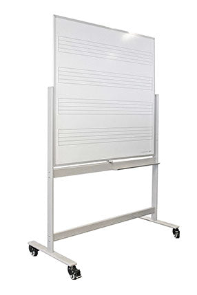 MOBILE MUSIC STAVE MAGNETIC WHITEBOARD