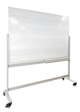 MOBILE MUSIC STAVE MAGNETIC WHITEBOARD
