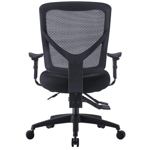 NELSON EXECUTIVE MESH BACK CHAIR WITH BLACK BASE
